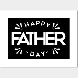 Happy Father's Day T-shirt Posters and Art